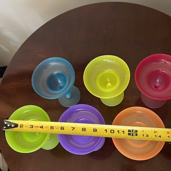 Libbey Multicolor6 Margarita Glasses - Picture 14 of 16